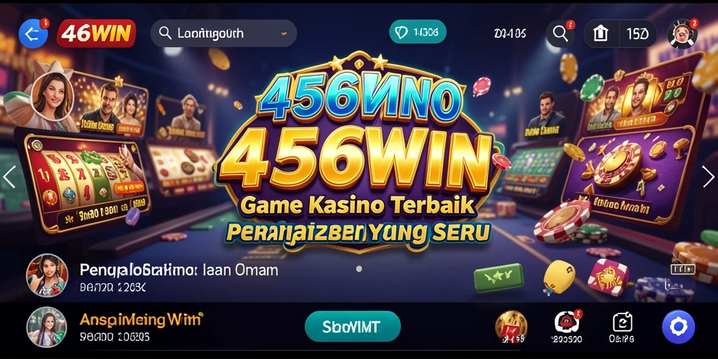 Tampilan gameplay menarik dari 456WIN dengan berbagai permainan Kasino.
