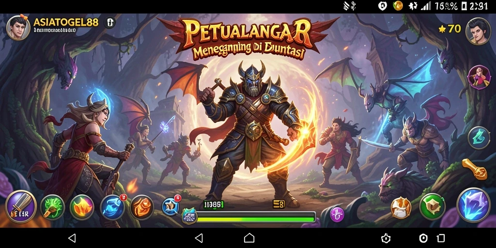 Tampilan gameplay menegangkan dalam ASIATOGEL88 yang penuh petualangan.