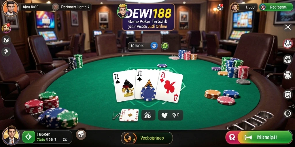 Tampilan menarik dari gameplay DEWI188 dengan pemain aktif.