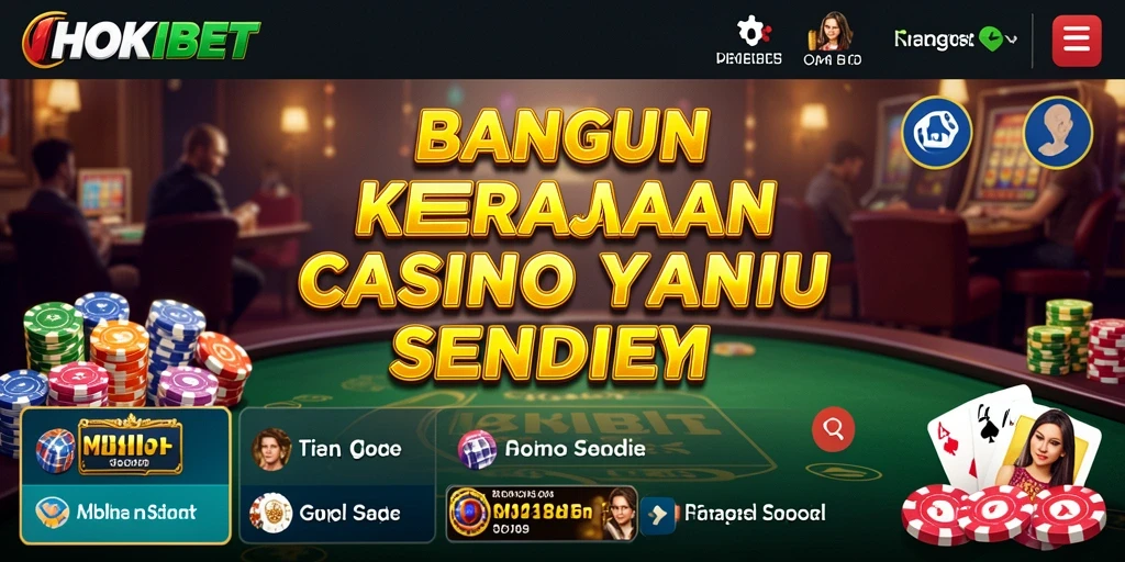 Tampilan gameplay HOKIBET yang menantang dan menarik.