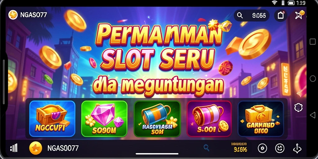 Tampilan menarik dari gameplay Slot di NGASO77.