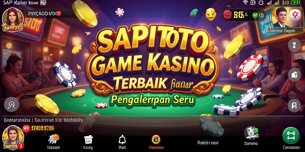 Tampilan gameplay SAPITOTO yang mengundang dan menarik perhatian.