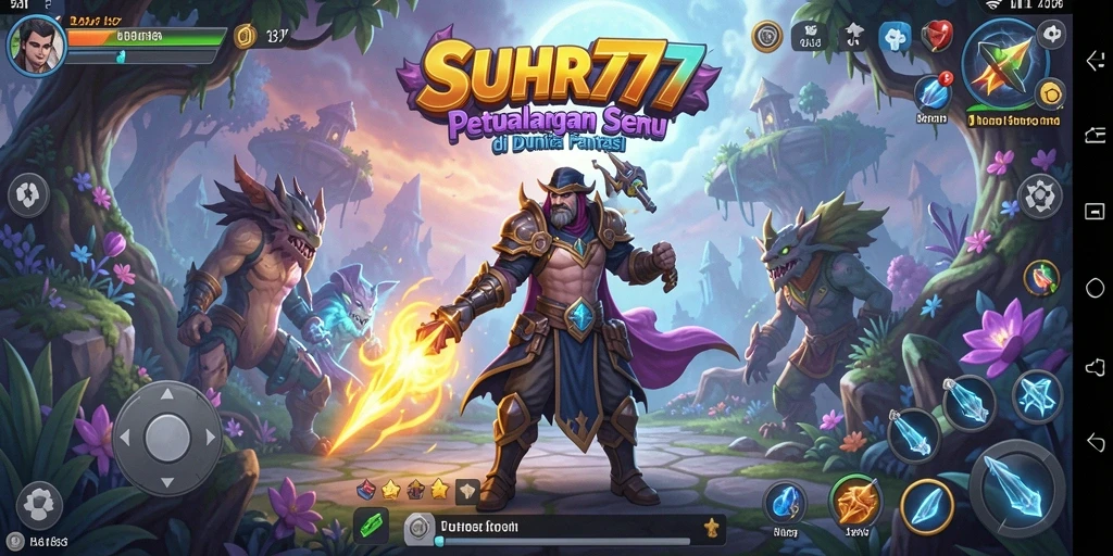 Gambar menampilkan aksi seru dari gameplay petualangan di SUHU777.